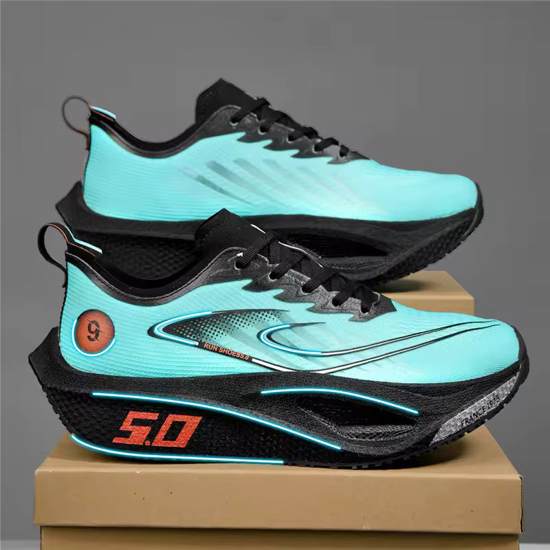 Lightweight Running Sneakers with Cushioned Sole